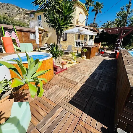 Privado Piscina A 5min De La Playa Y Centro Jacuzzi Barbacoa Wifi Aire