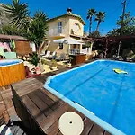 Holiday home Privado Piscina A 5min De La Playa Y Centro Jacuzzi Barbacoa Wifi Aire