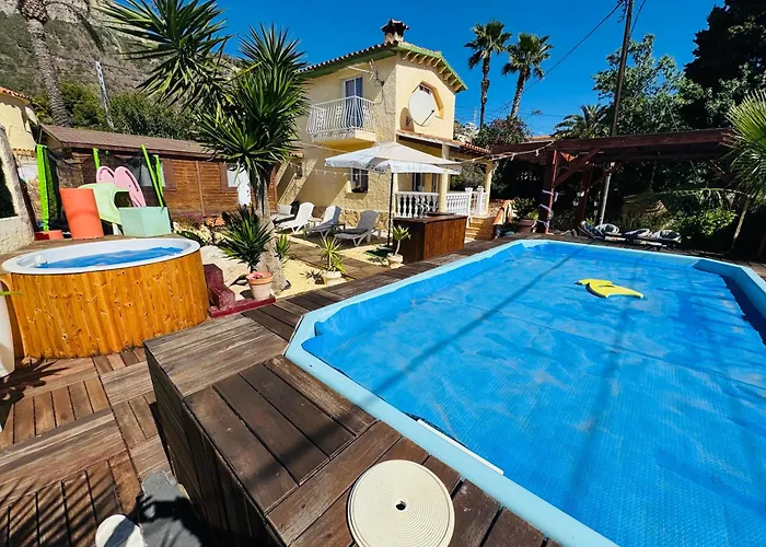 Casa vacanze Privado Piscina A 5min De La Playa Y Centro Jacuzzi Barbacoa Wifi Aire