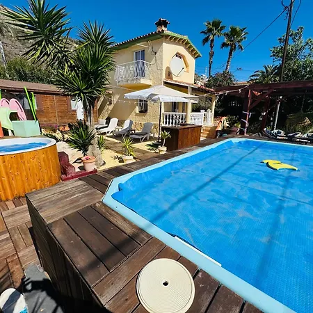 Tatil Evi Privado Piscina A 5min De La Playa Y Centro Jacuzzi Barbacoa Wifi Aire