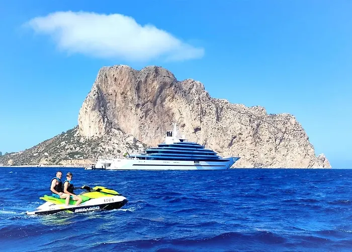 Privado Piscina A 5min De La Playa Y Centro Jacuzzi Barbacoa Wifi Aire Кальпе