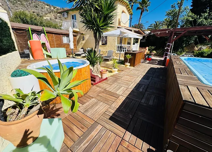 Privado Piscina A 5min De La Playa Y Centro Jacuzzi Barbacoa Wifi Aire